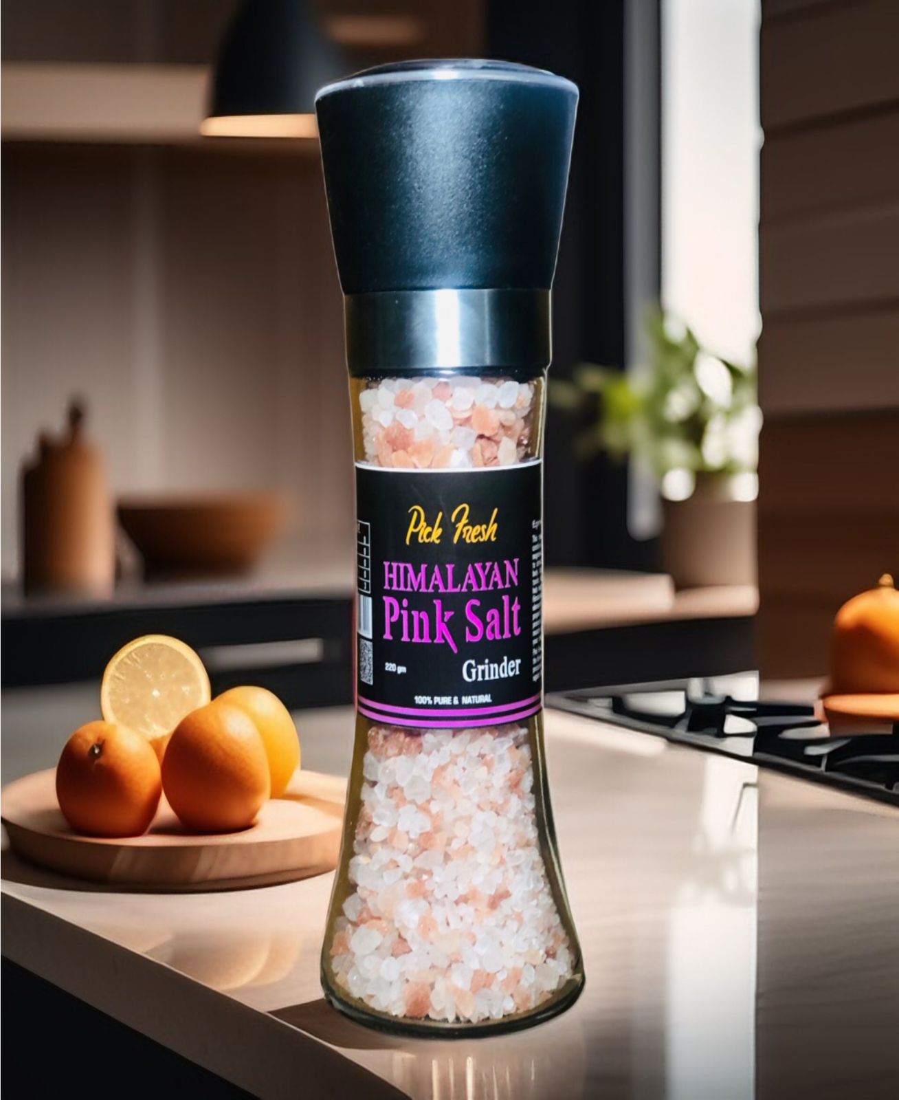 Pink salt Grinder