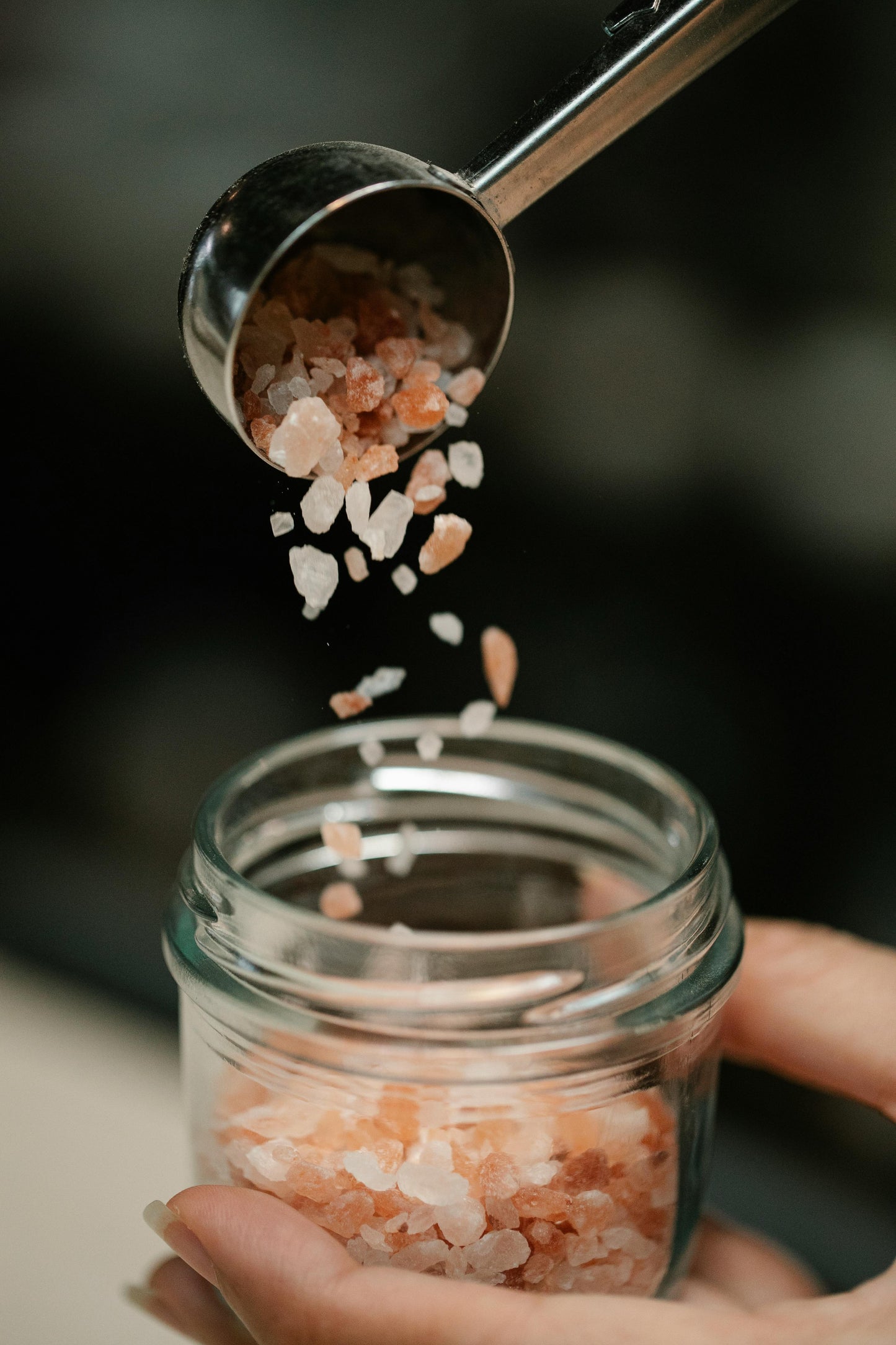 Pink salt Grinder